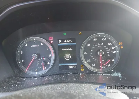 2019 Hyundai Sonata Sport из США, поврежденный, VIN 5NPE34AF0KH800715